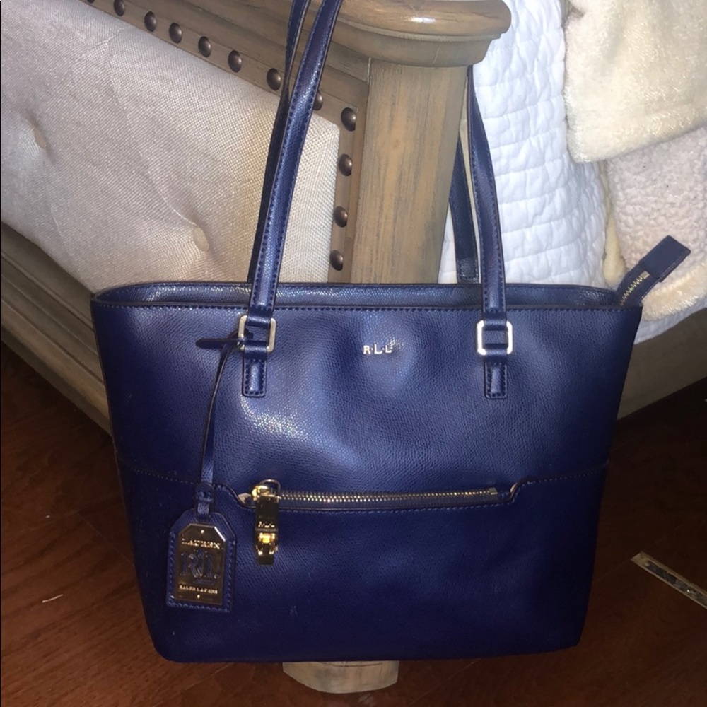 Navy Ralph Lauren Purse